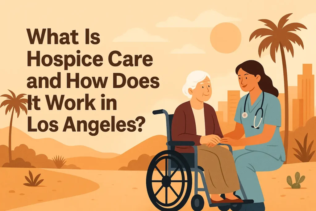 Hospice Care in Los Angeles illsutration